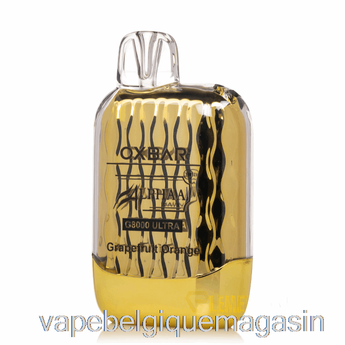 Vape Juice Oxbar X Alpha G8000 Pamplemousse Jetable Orange